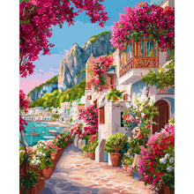 Load image into Gallery viewer, Diamond Painting - Capri Floral Lane
