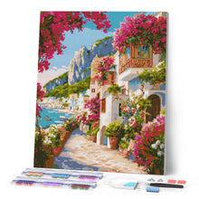 Load image into Gallery viewer, Diamond Painting - Capri Floral Lane