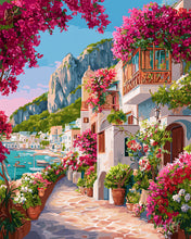 Load image into Gallery viewer, Diamond Painting - Capri Floral Lane