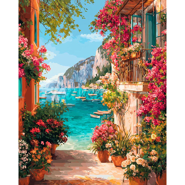 Diamond Painting - Italian Riviera View