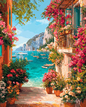 Load image into Gallery viewer, Diamond Painting - Italian Riviera View