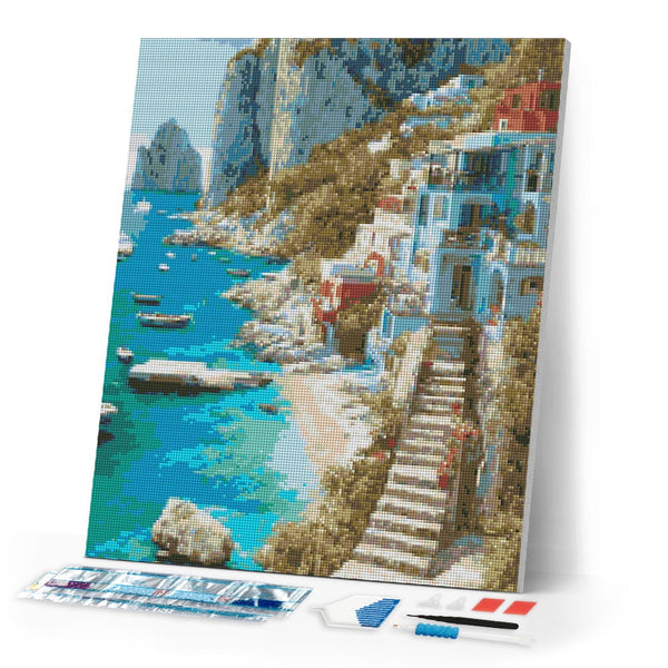 Diamond Painting - Cliffside Paradise