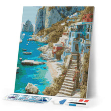 Load image into Gallery viewer, Diamond Painting - Cliffside Paradise