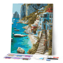 Load image into Gallery viewer, Diamond Painting - Cliffside Paradise