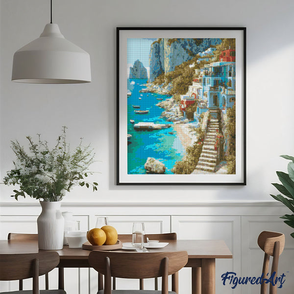 Diamond Painting - Cliffside Paradise