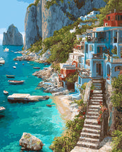 Load image into Gallery viewer, Diamond Painting - Cliffside Paradise