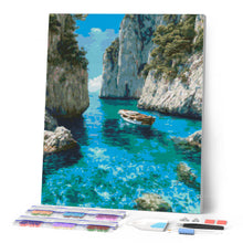 Load image into Gallery viewer, Diamond Painting - Peaceful Blue Cove