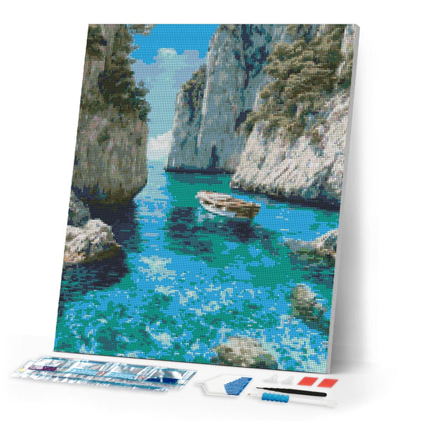 Diamond Painting - Peaceful Blue Cove