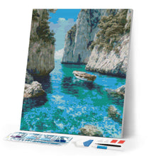 Load image into Gallery viewer, Diamond Painting - Peaceful Blue Cove