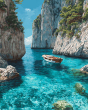 Load image into Gallery viewer, Diamond Painting - Peaceful Blue Cove