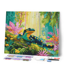 Load image into Gallery viewer, Diamond Painting - Woodland Salamander
