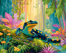 Load image into Gallery viewer, Diamond Painting - Woodland Salamander