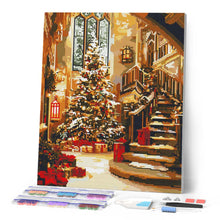 Load image into Gallery viewer, Diamond Painting - Grand Christmas Hall