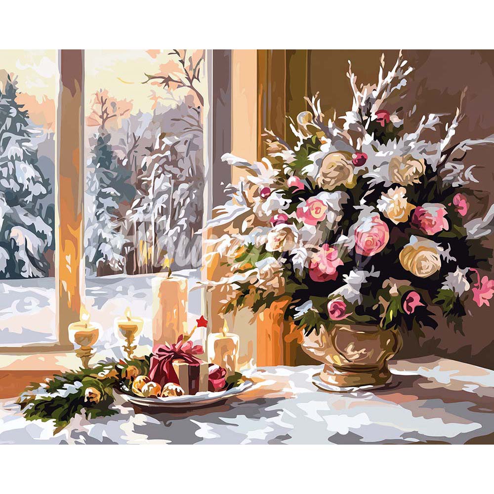 Diamond Painting - Romantic Christmas Eve