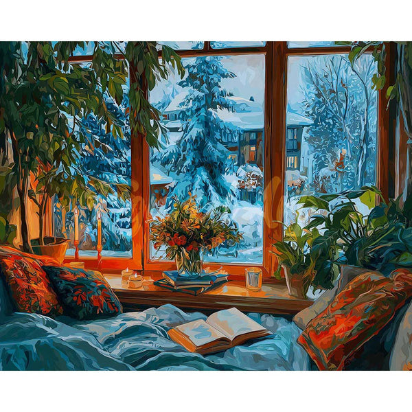 Diamond Painting - Cozy Winter Evening