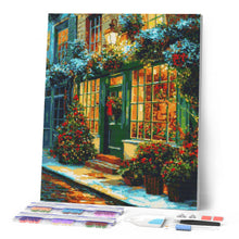 Load image into Gallery viewer, Diamond Painting - Festive Green Door