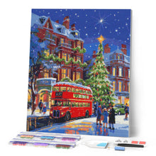Load image into Gallery viewer, Diamond Painting - London Christmas Street