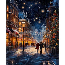 Load image into Gallery viewer, Diamond Painting - Starry Christmas Stroll