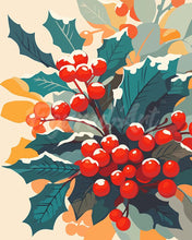 Load image into Gallery viewer, Diamond Painting - Snowy Holly