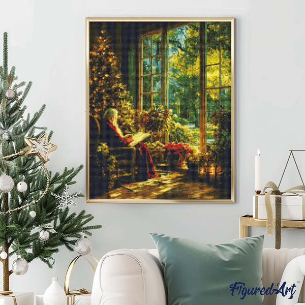 Diamond Painting - Santa's Quiet Time