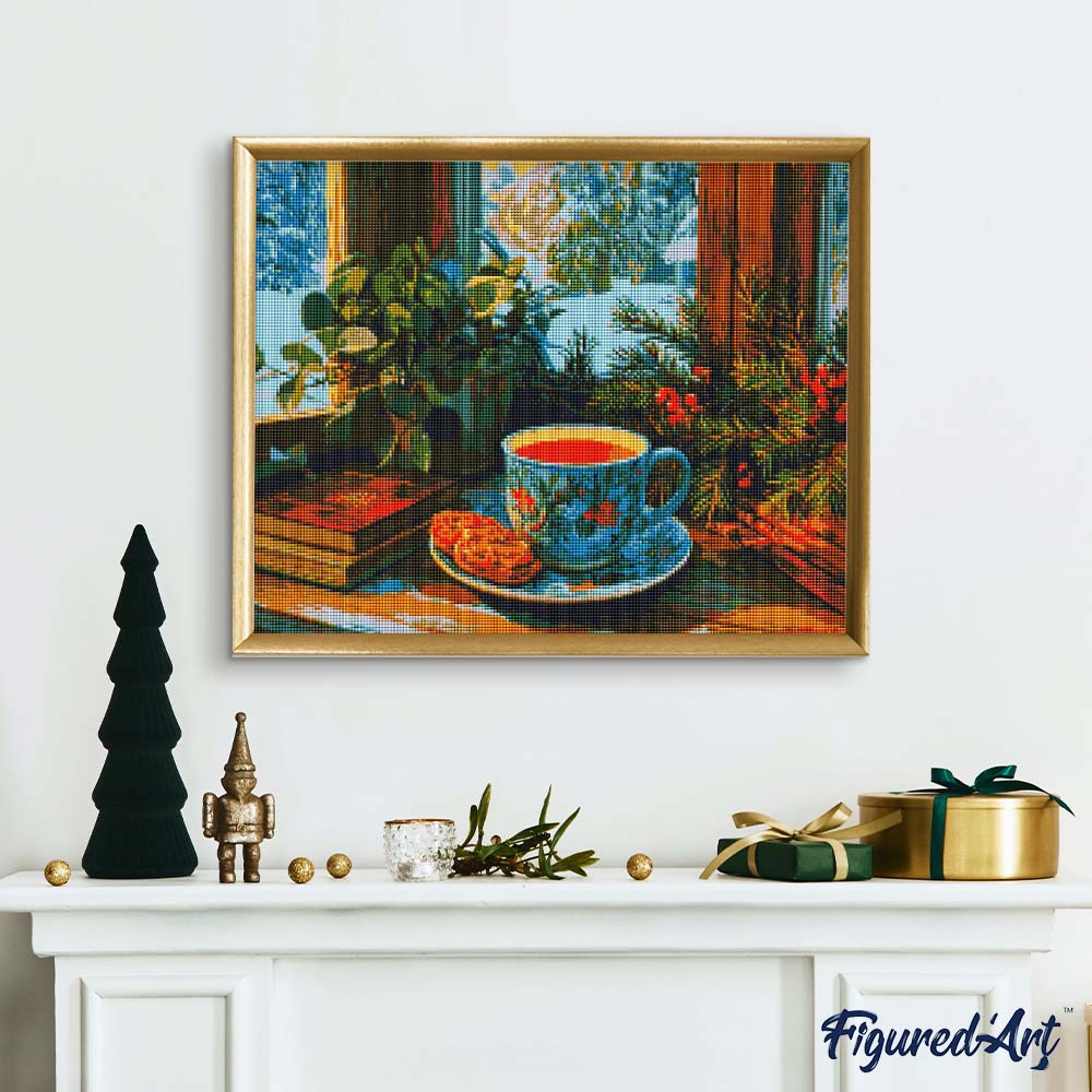 Diamond Painting - Winter Afternoon Tea
