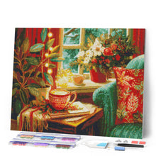 Load image into Gallery viewer, Diamond Painting - Holiday Coffee Corner