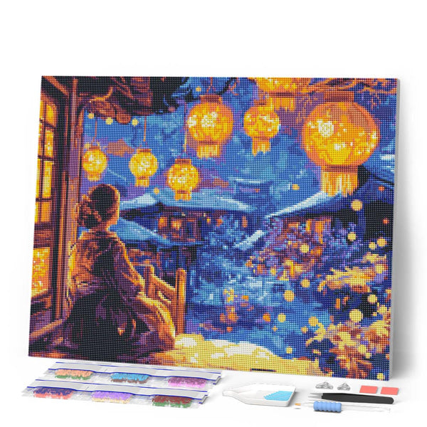 Diamond Painting - Lantern Festival Night