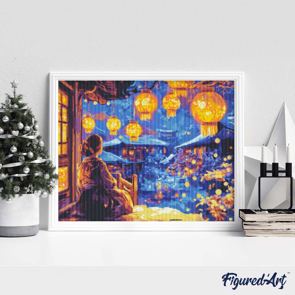 Diamond Painting - Lantern Festival Night