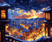 Load image into Gallery viewer, Diamond Painting - Glowing Winter Night