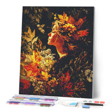 Load image into Gallery viewer, Diamond Painting - Lady of Golden Foliage