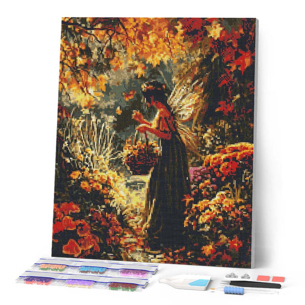 Diamond Painting - Fairy of Fall Garden