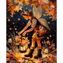 Load image into Gallery viewer, Diamond Painting - Cute Fall Fairy