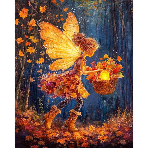 Diamond Painting - The Leaf Collector Fairy