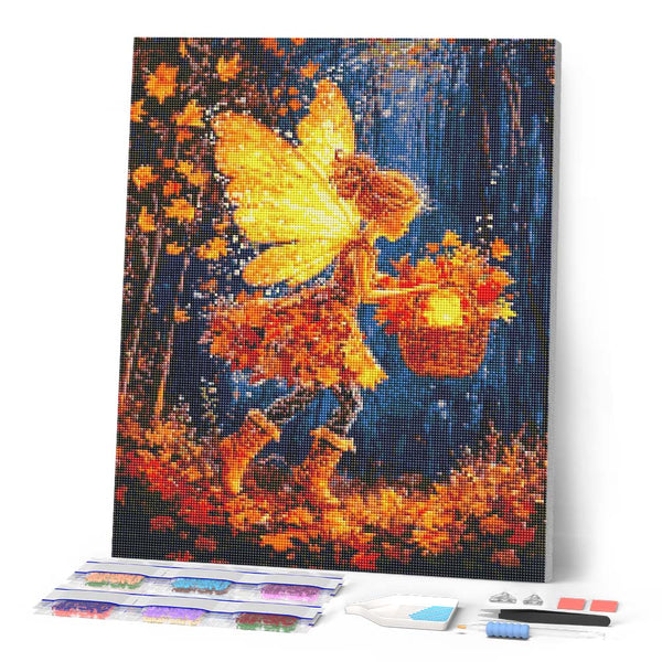 Diamond Painting - The Leaf Collector Fairy