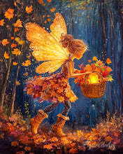 Load image into Gallery viewer, Diamond Painting - The Leaf Collector Fairy