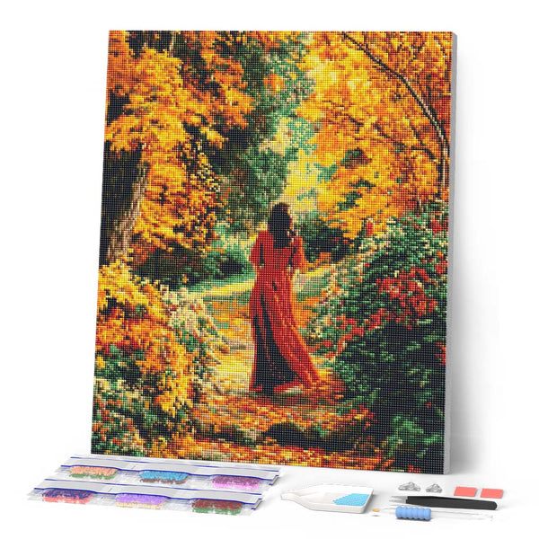Diamond Painting - Lady in Red