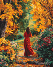 Load image into Gallery viewer, Diamond Painting - Lady in Red