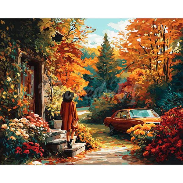 Diamond Painting - Fall Farewell