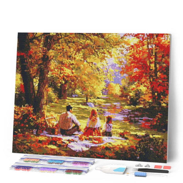Diamond Painting - Fall Family Picnic