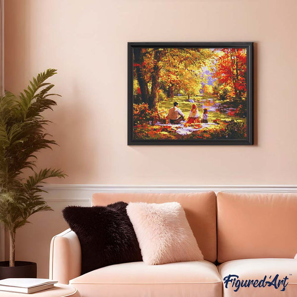Diamond Painting - Fall Family Picnic