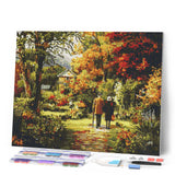 Diamond Painting - Forever Love in Fall