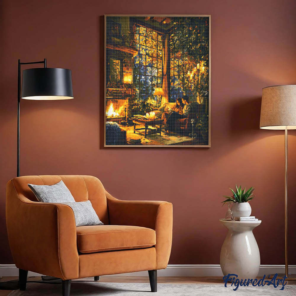 Diamond Painting - Cozy Fall Evening