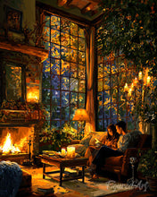 Load image into Gallery viewer, Diamond Painting - Cozy Fall Evening