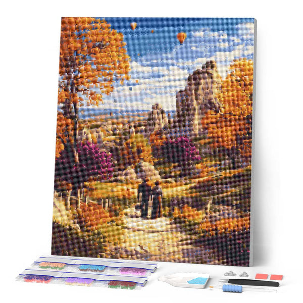 Diamond Painting - Romantic Fall in Cappadocia