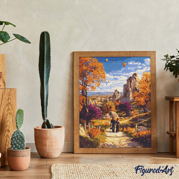 Diamond Painting - Romantic Fall in Cappadocia