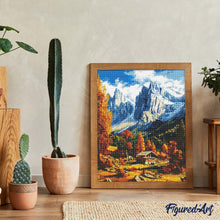 Load image into Gallery viewer, Diamond Painting - Fall in the Dolomites
