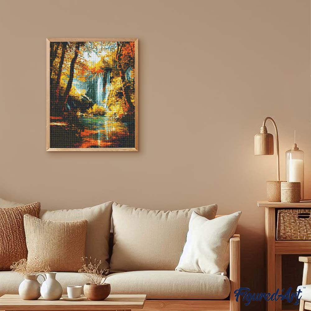 Diamond Painting - Fall Cascade