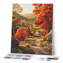 Load image into Gallery viewer, Diamond Painting - Country Road in Fall