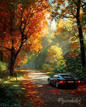 Load image into Gallery viewer, Diamond Painting - Golden Road Journey