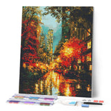 Diamond Painting - Fall City Lights